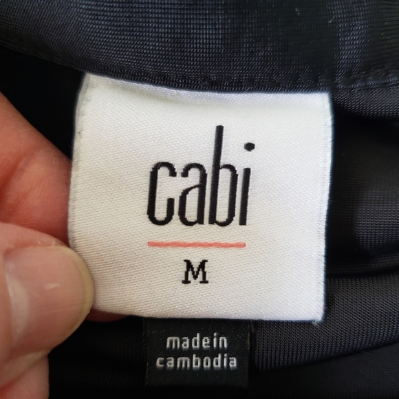 Cabi Floral Drama Wrap Skirt Medium Black Multicolor High-Low Midi Asymmetrical - Picture 8 of 10